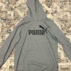 Small Grey puma hoodie
